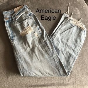 New American eagle high rise jeans size 10